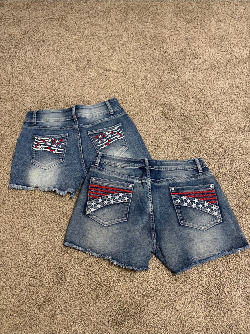 Size large shorts